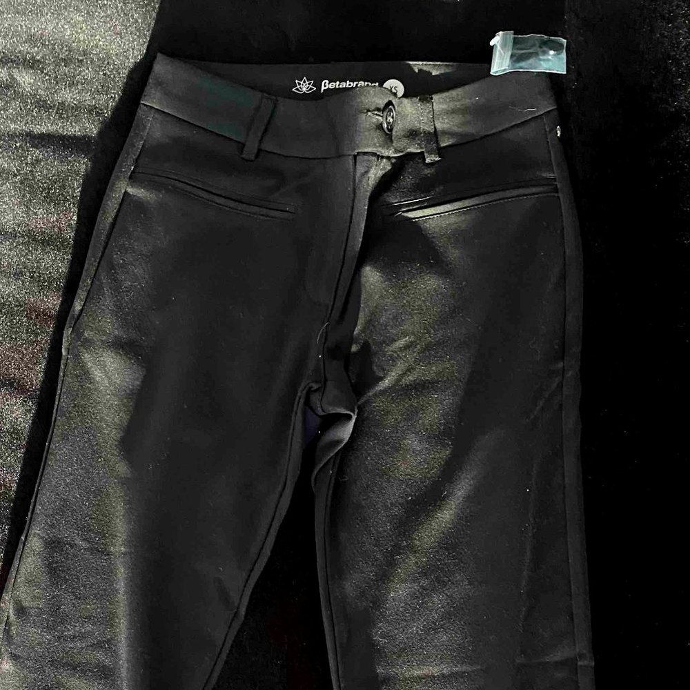 BETABRAND | BLACK | STRETCHY DRESS PANTS | XS | NWT